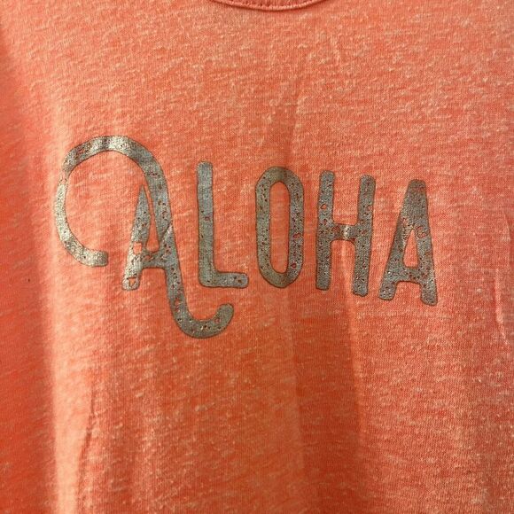 Everbloom Studio Aloha Tutu Tulle Dress Neon Coral Girls Size 4T - Picture 6 of 10